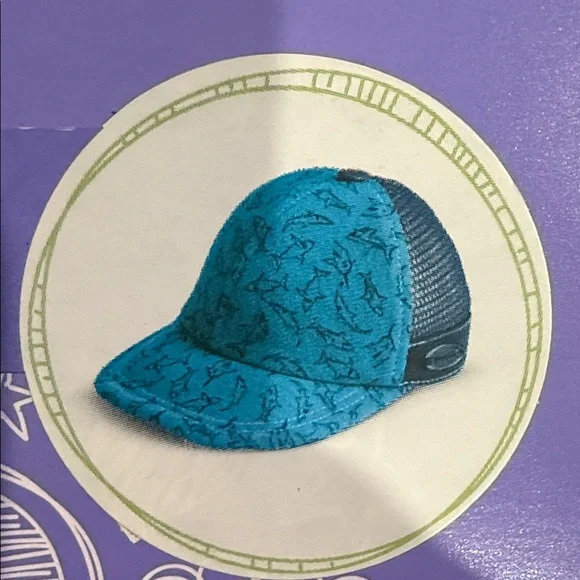 American Girl Truly Me Blue Shark Cap! Retired! Factory Sealed - Picture 2 of 4